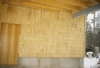 Wooden facade